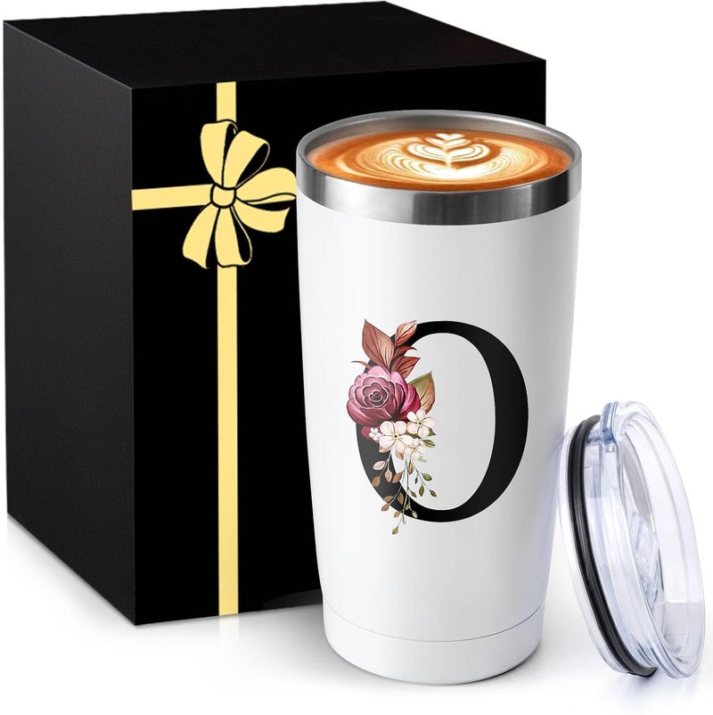 MNZZ 20 Oz Insulated Coffee Cup Stainless Car Water Mug Steel Leackproof Heavy Large Taza Cafe Travel Essentials Accessories Camping Gear Road Trip Must Haves RV Necessities Backpacking Gadget Hiking Stuff - Image 1